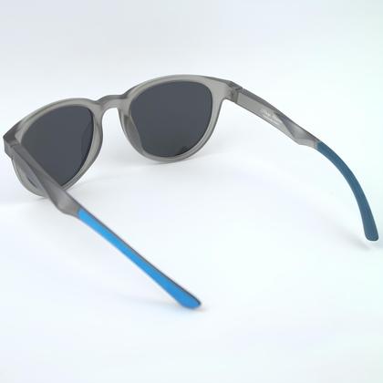 Imagem de Óculos de Sol Masculino Polarizado Redondo Lentes Pretas Original