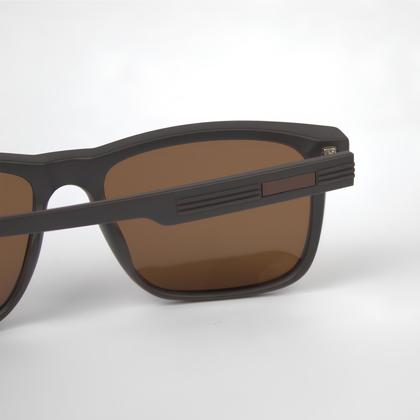 Imagem de Óculos De Sol Masculino Polarizado UV400 Marrom Quadrado Village Heaven 6285