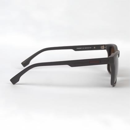 Imagem de Óculos De Sol Masculino Polarizado UV400 Marrom Quadrado Village Heaven 6285