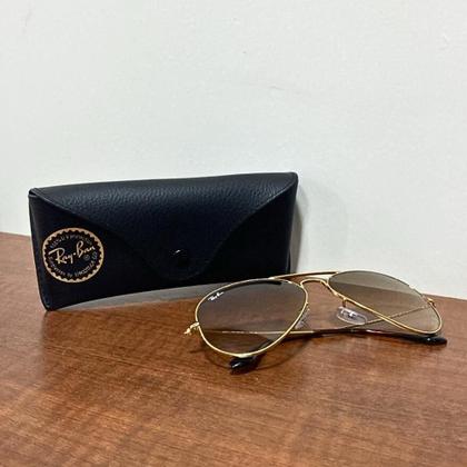 Imagem de Óculos De Sol Masculino Ray Ban Aviator Gradient RB3025 00151 5814