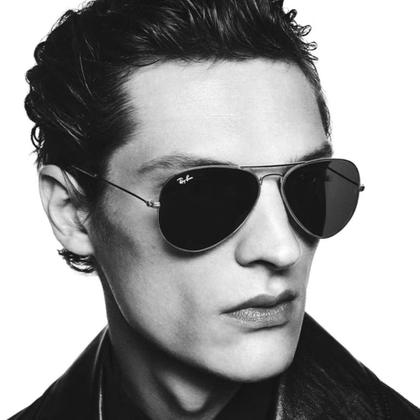 Imagem de Óculos De Sol Masculino Ray Ban Aviator Gradient RB3025 00151 5814