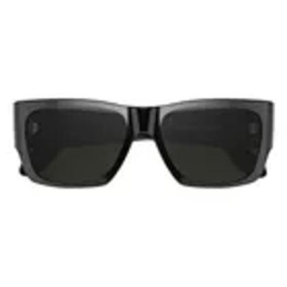 Imagem de Oculos De Sol Nomad 2187 Preto Com Lentes Verdes Proteção Raios UVA UVB - Original