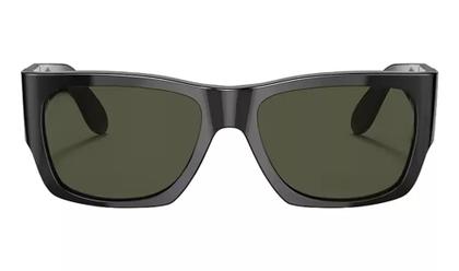 Imagem de Oculos De Sol Nomad 2187 Preto Com Lentes Verdes Proteção Raios UVA UVB - Original