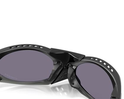 Imagem de Óculos De Sol Oakley Plantaris Podpah Matte Black Prizm Gray OO9437 01-63