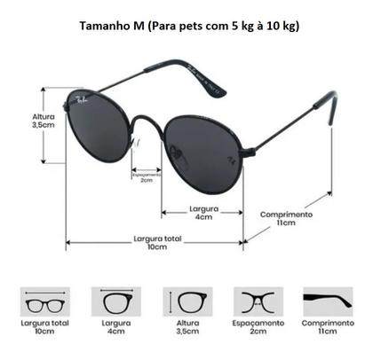 Imagem de Óculos De Sol Para Cães Cachorros Porte Pequeno e Gatos Óculos Pet Raças pequenas e filhotes