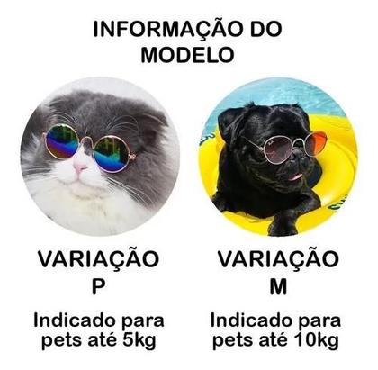 Imagem de Óculos De Sol Para Cães Cachorros Porte Pequeno e Gatos Óculos Pet Raças pequenas e filhotes