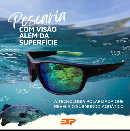 Imagem de Óculos De Sol Pesca Express Polarizado Uv Nakamura Floating III Preto