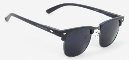 Imagem de Óculos de Sol PLC Casual Quadrado estilo Club Master UV400 + Case Couro ECO