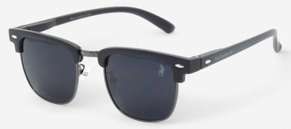 Imagem de Óculos de Sol PLC Casual Quadrado estilo Club Master UV400 + Case Couro ECO