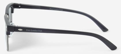 Imagem de Óculos de Sol PLC Casual Quadrado estilo Club Master UV400 + Case Couro ECO