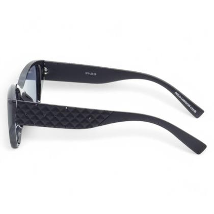 Imagem de Óculos de Sol PLC com design Clássico Gateado com Proteção UV400  Kit contém  Case Couro ECO