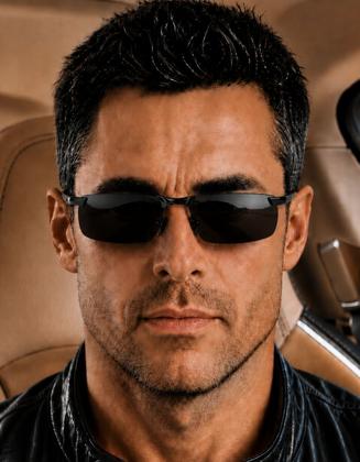 Imagem de Oculos De Sol Polarizado Esportivo Dirigir Viajar Praia Bike