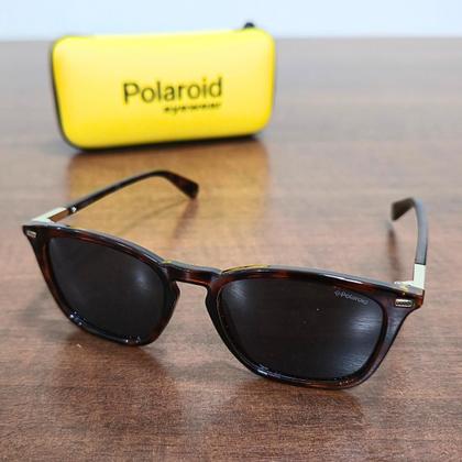 Imagem de Óculos de Sol Polaroid Havana Polarizado Azul PLD 2085/S 086 52C3 S