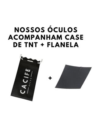 Imagem de Óculos de Sol Preto Fosco Hexagonal Premium Flexível uv400 Feminino Masculino Unissex - Cacife Brand