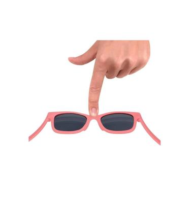 Imagem de Óculos de Sol Proteção 100% UVA UVB Baby Rosa Buba