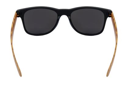 Imagem de Óculos De Sol Quadrado Justin Perna De Madeira Com Proteção Uv