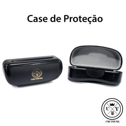 Imagem de Óculos De Sol Quadrado Masculino Feminino Use Young Original