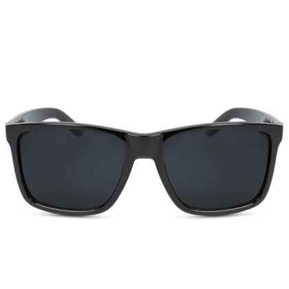 Imagem de Óculos De Sol Quadrado Masculino Preto Com Proteção UV