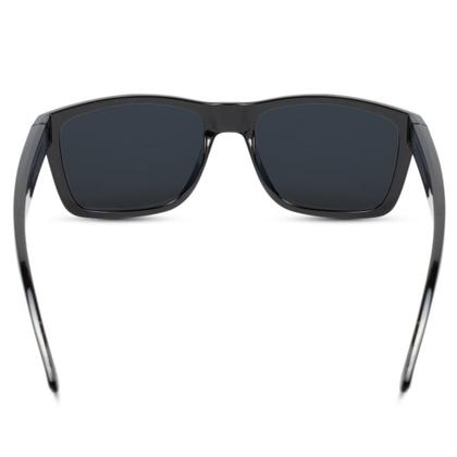 Imagem de Óculos De Sol Quadrado Masculino Preto Com Proteção UV