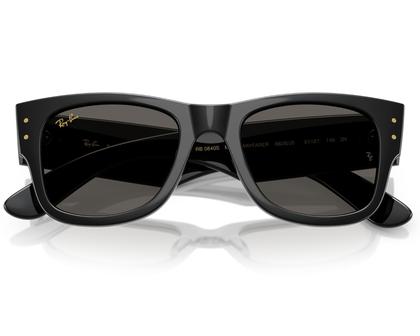 Imagem de Óculos De Sol Ray Ban Mega Wayfarer AAP Rocky Blacked Out RB0840S 6826J5-51