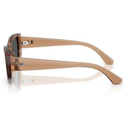 Imagem de Óculos de Sol Ray Ban RB4446L 678487 Caramelo Marrom Translucido