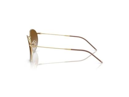 Imagem de Óculos de Sol Ray-Ban Round Reverse RBR0103S 001/CB 55 - Dourado-arista