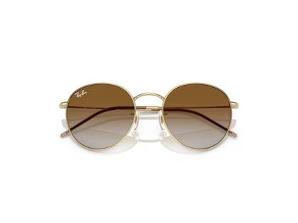 Imagem de Óculos de Sol Ray-Ban Round Reverse RBR0103S 001/CB 55 - Dourado-arista