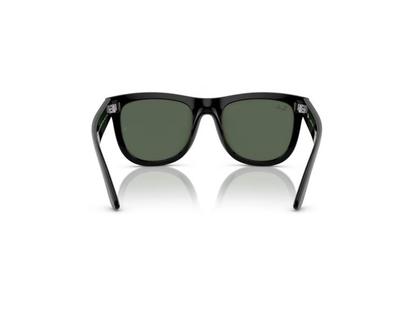 Imagem de Óculos de Sol Ray-Ban Wayfarer Reverse RBR0502S 6677VR 53 - Preto