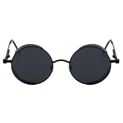 Imagem de Óculos De Sol Redondo Proteção Uv Masculino Feminino Moderno