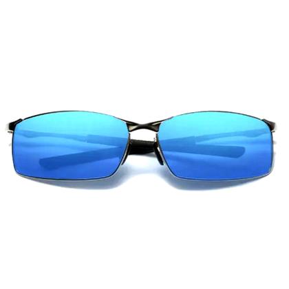 Imagem de Óculos de Sol Retangular Masculino com Proteção Uv400 Polarizados