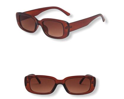 Imagem de Óculos De Sol Retrô Futura Lente Marrom Blogueira Moda Uv