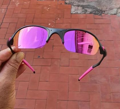 Imagem de Oculos de Sol Romeo2 Rosa Pink X-Metal Juliet Polarizado Lupa Pinada Penny Mars Mandrak Doublex