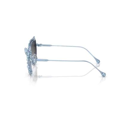Imagem de Óculos de Sol Swarovski Azul Claro Fosco 0SK7011 40198G56