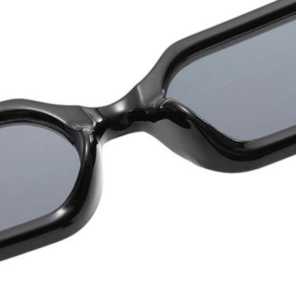 Óculos De Sol Unissex Estilo Concavo Slim Moda Streetwear Óculos ...
