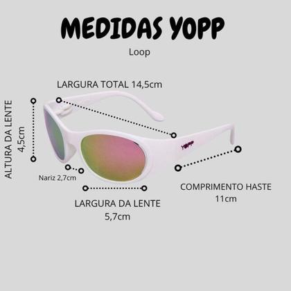 Imagem de Óculos de Sol Yopp Loop Polarizado Uv400 Versos Esportivo