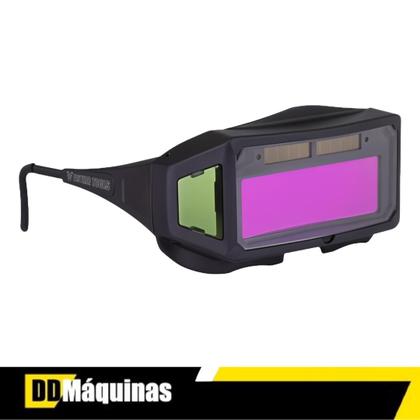 Imagem de Óculos De Solda Escurecimento Automático Force Fasterr Cor Preto