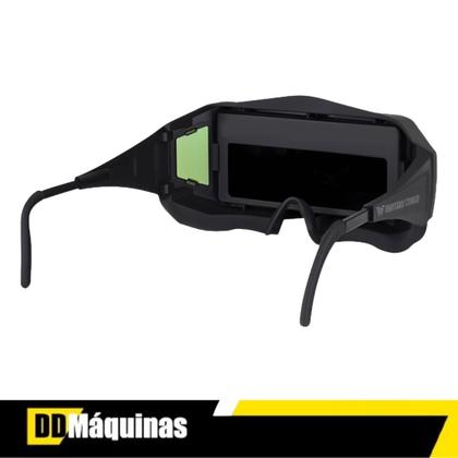 Imagem de Óculos De Solda Escurecimento Automático Force Fasterr Cor Preto