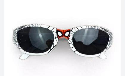 Imagem de Oculos e relogio musical com led branco e bone do homem aranha infantil masculino,novidade