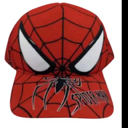 Imagem de Oculos e relogio musical com led branco e bone do homem aranha infantil masculino,novidade