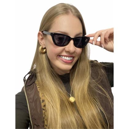 Imagem de Óculos Feminino De Sol Virginia Com Case Antiqueda UVA E UVB