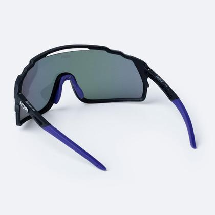 Imagem de Óculos HUPI Eagle Preto - Lente Roxo Espelhado