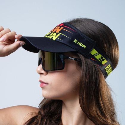 Imagem de Óculos HUPI Eagle Preto - Lente Roxo Espelhado