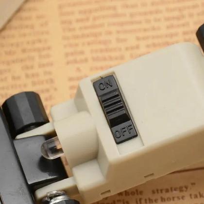 Imagem de Oculos lupa de caba maos livre multiuso estetica lash design reparo joias relogio ouvires luz led profissional