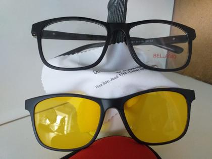 Imagem de Óculos masculino 2 em 1 com duas lentes