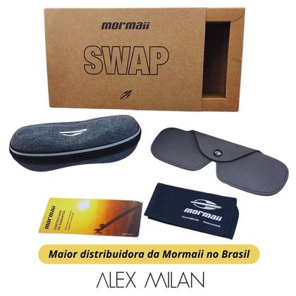 Imagem de Oculos Mormaii Swap NG2 6153 Preto A41 Com 3 Clipons Escolha