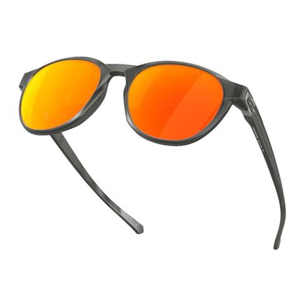 Imagem de Óculos Oakley Reedmace Matte Grey Smoke Prizm Ruby Polar