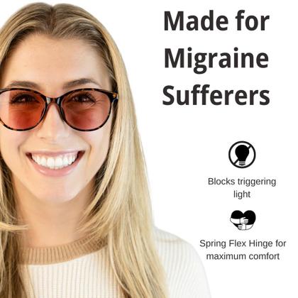 Imagem de Óculos para enxaqueca Family Tree Remedies FL-41 com lentes de transição