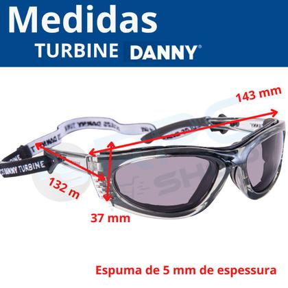 Imagem de Oculos protecao epi segurança Anti Embaçante Ca Anti Risco Trabalho Obra Incolor Escuro Uv Elastico