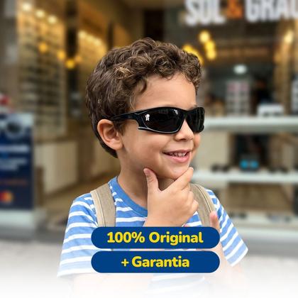 Imagem de oculos sol infantil menino proteção uv qualidade premium casual presente social acetato praia criança verão