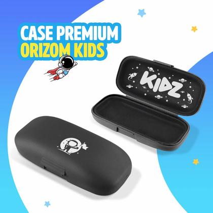 Imagem de oculos sol infantil preto vintage uv proteção criança praia presente lente azul acetato qualidade premium social menino
